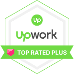 Upwork Top Rated Plus badge