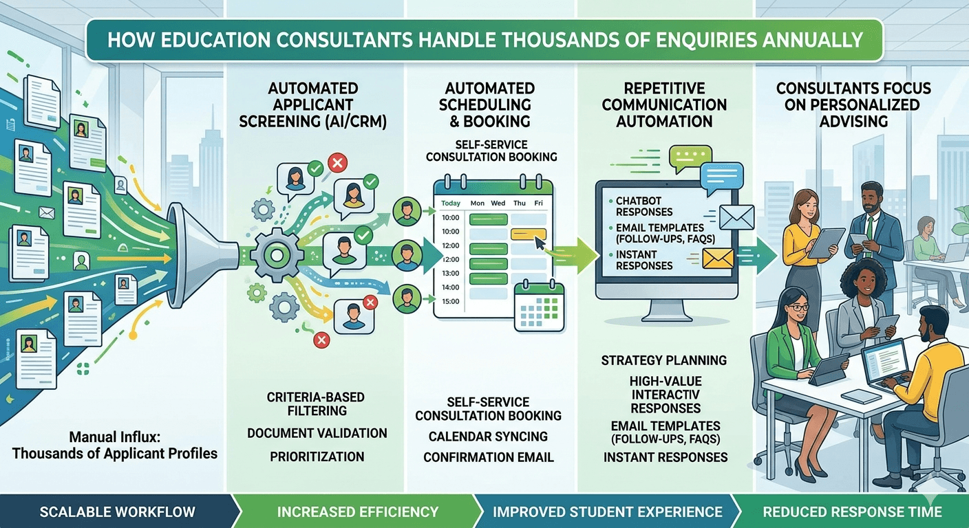 AI Automation for Chandigarh Education & Visa Consultants