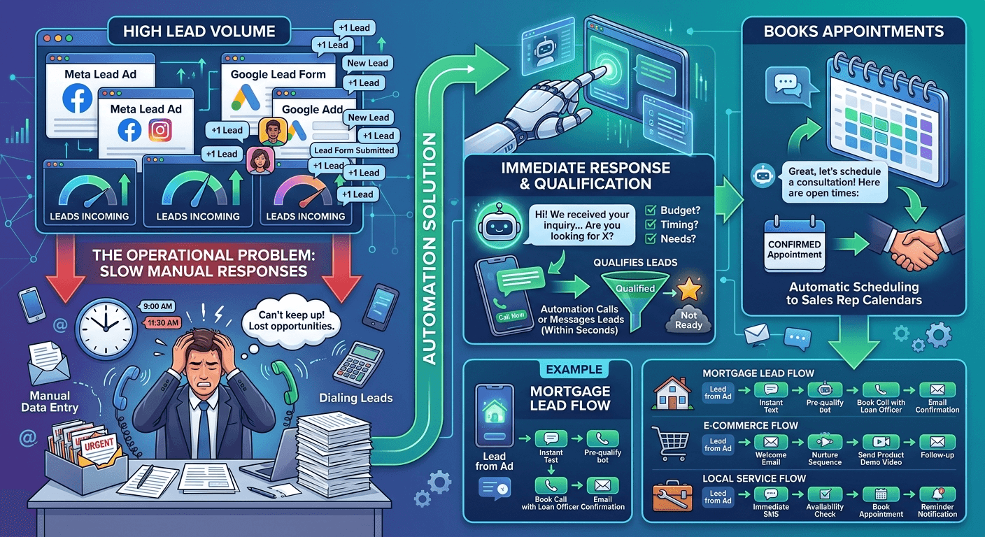 AI Lead Response Automation for Facebook & Google Ads Leads in Chandigarh