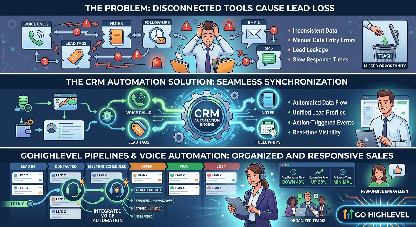 CRM Automation for Companies in Chandigarh Using GoHighLevel