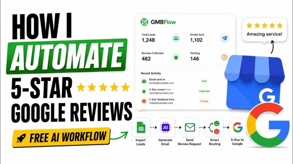 How I Automate Google Reviews for Local Businesses