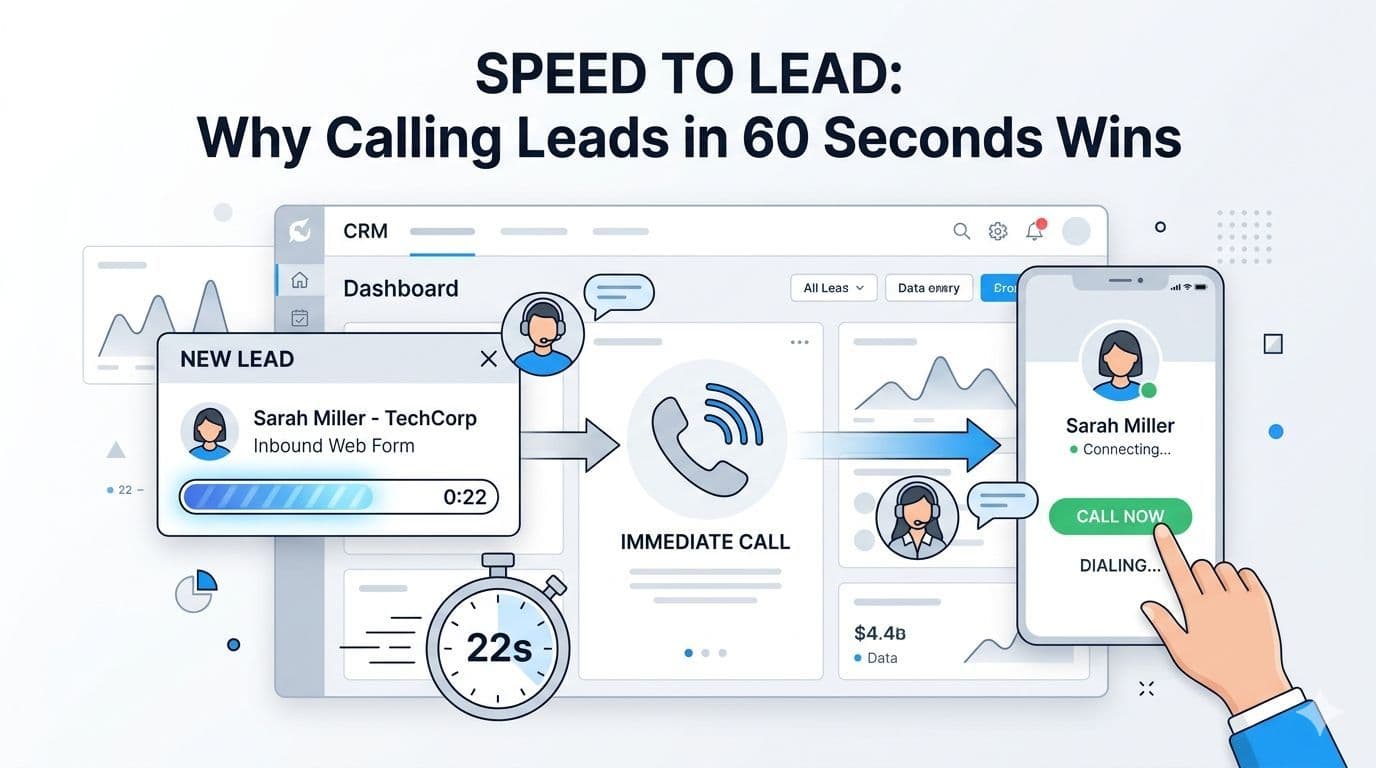 Speed to Lead: Why Calling Leads in 60 Seconds Wins