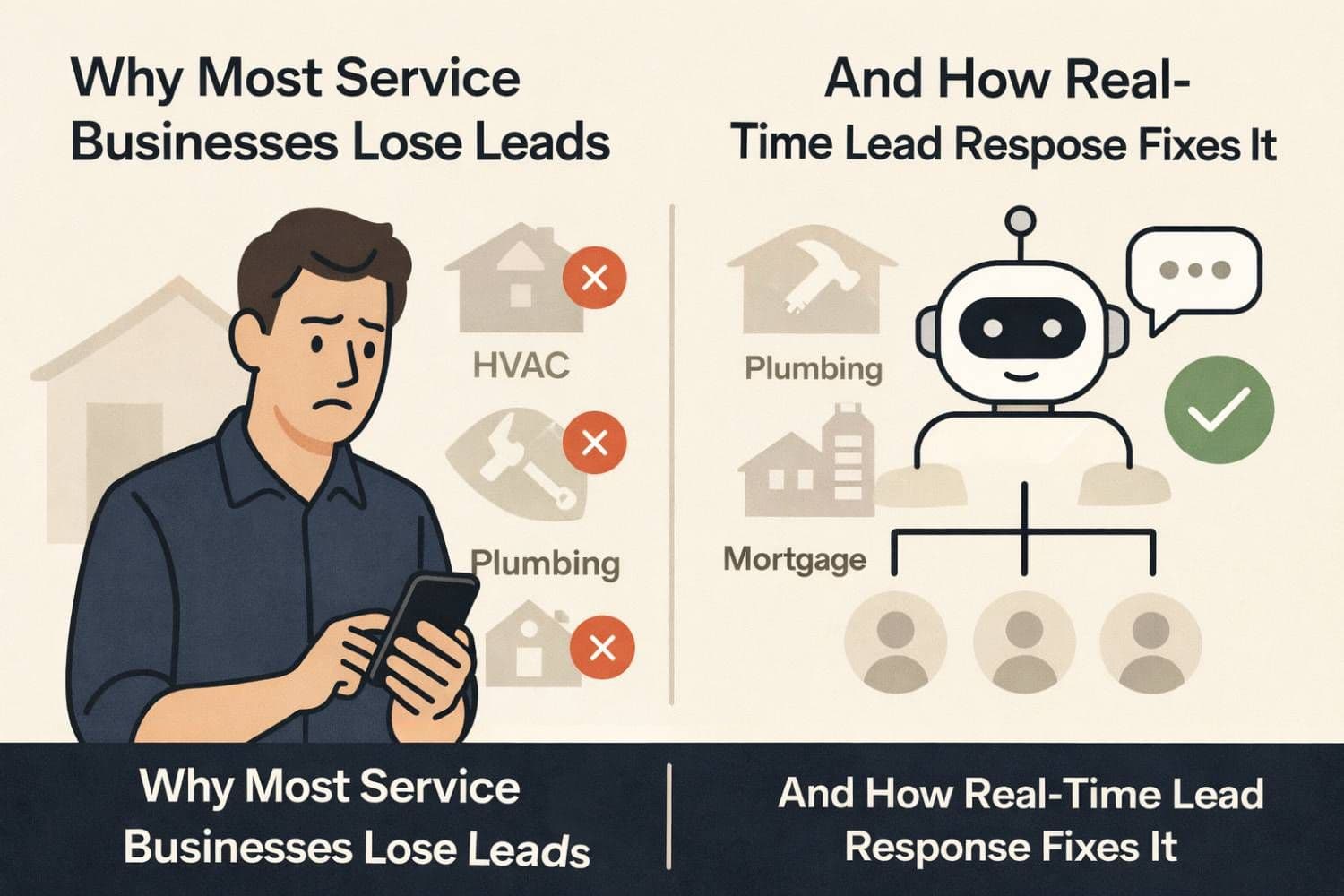 Why Service Businesses Lose Leads | The Real Problem